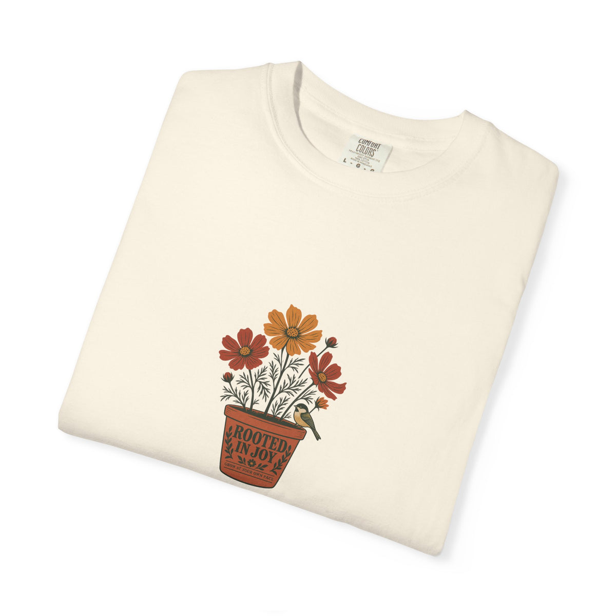 Rooted in Joy Botanical T-Shirt — Comfort Colors 1717