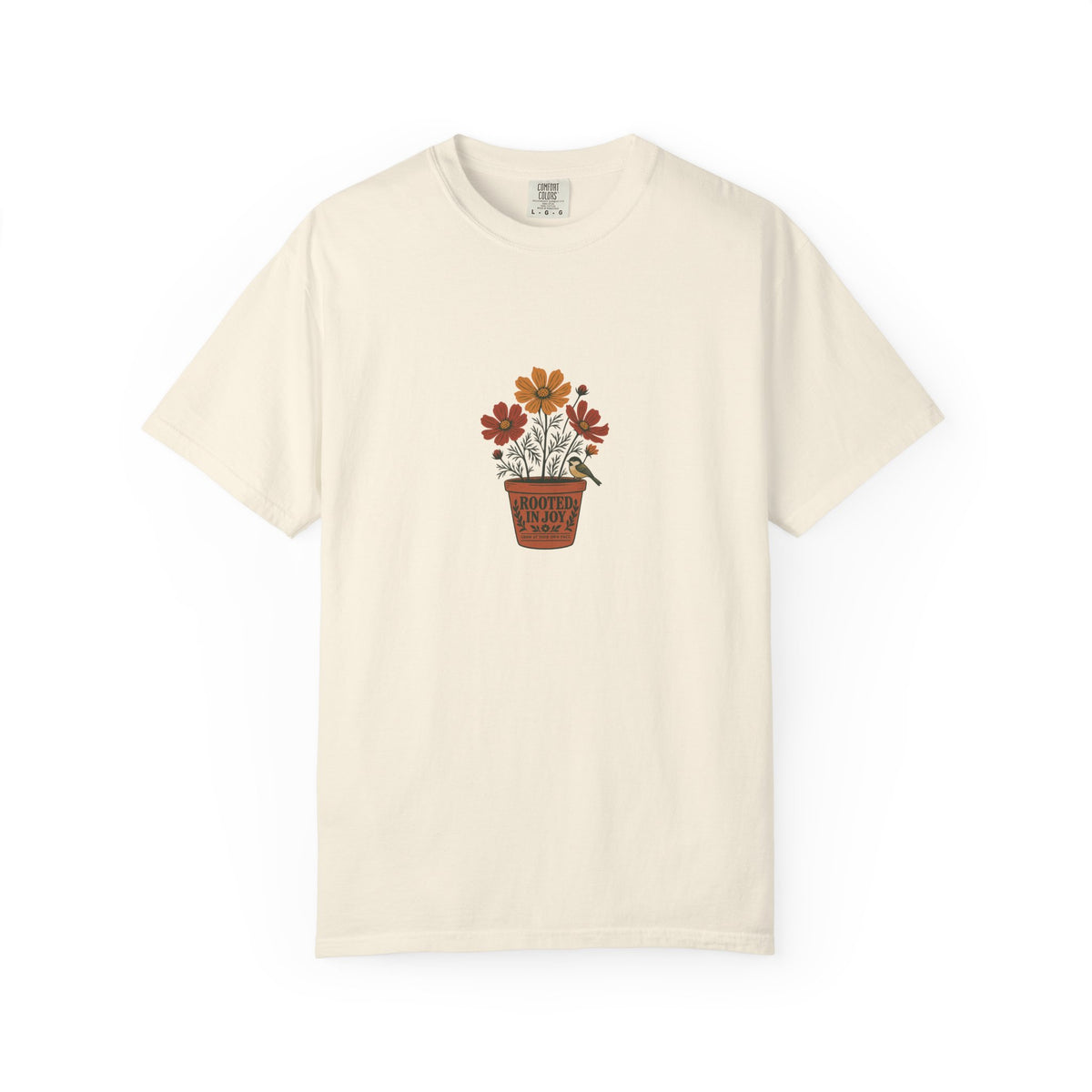 Rooted in Joy Botanical T-Shirt — Comfort Colors 1717
