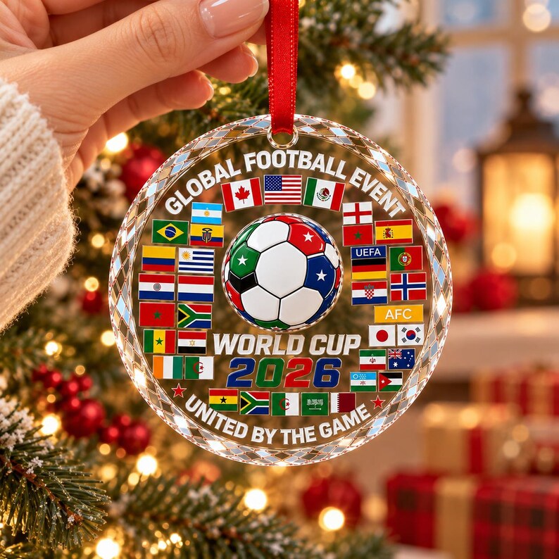 2026 International Soccer Ornament — design example 4