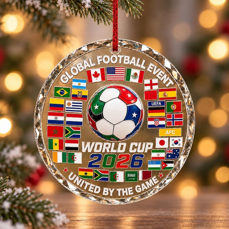 2026 International Soccer Ornament — design example 1