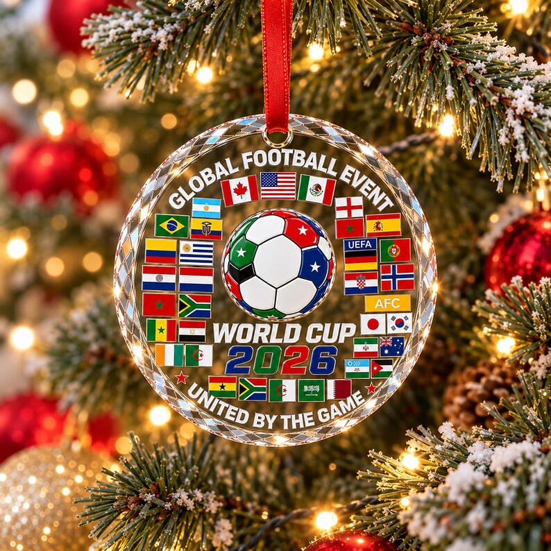 2026 International Soccer Ornament — design example 2