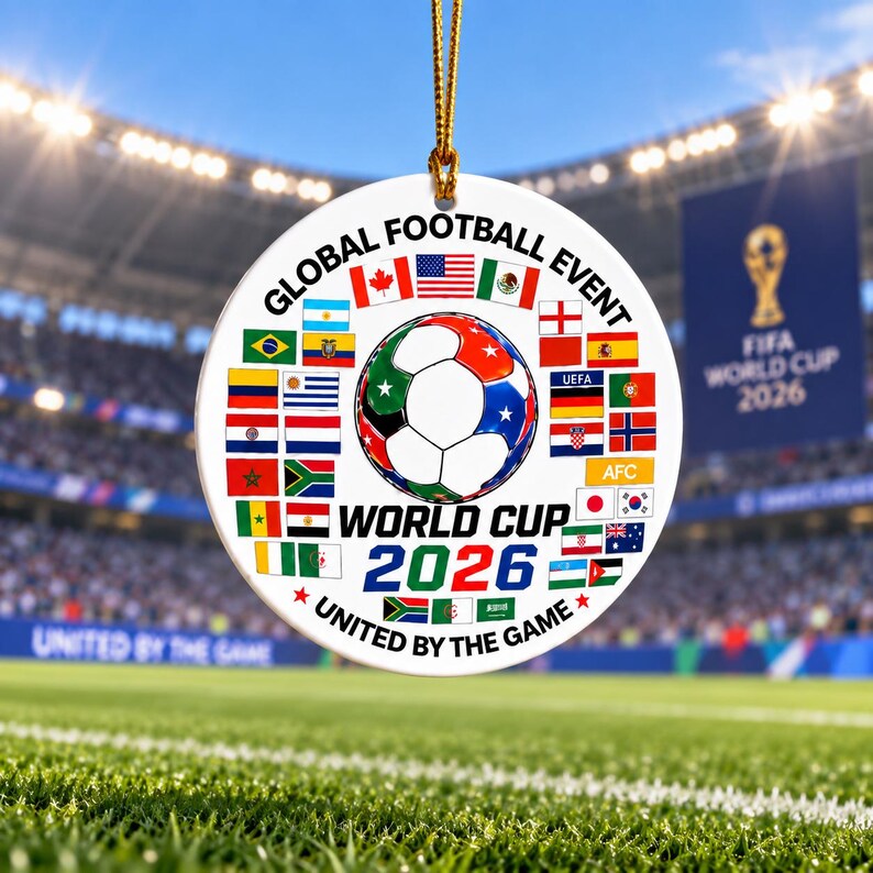 2026 International Soccer Ornament — design example 8