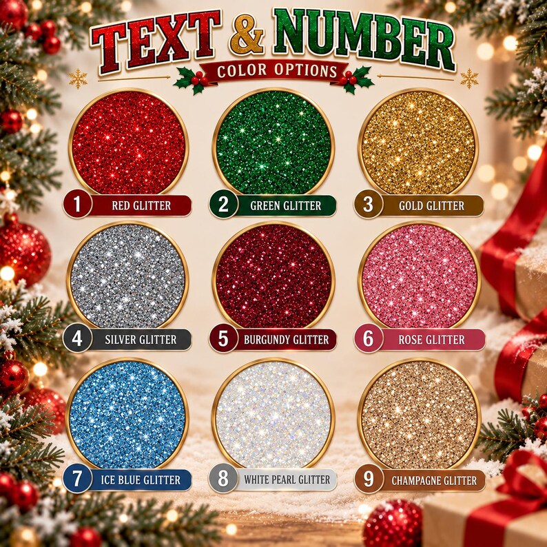 Personalized Softball Name & Number Ornament — design example 7